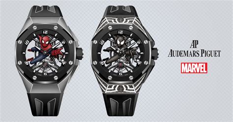 audemars piguet spiderman black